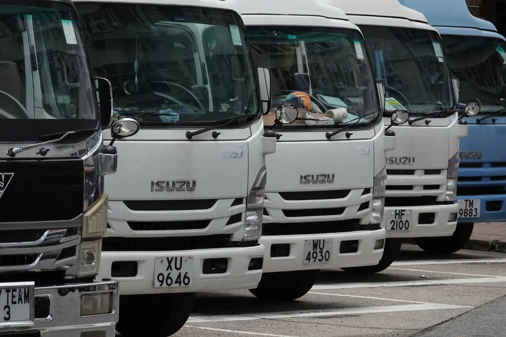 MMP Courier Express fleet vehicles